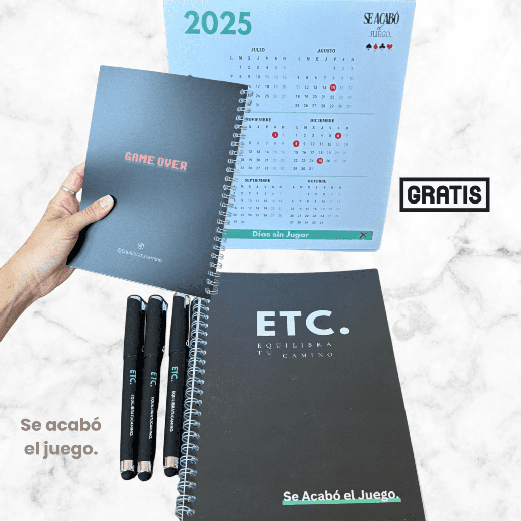 kit gratuito de equilibratucamino, se acabó la ludopatía