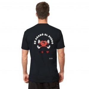 Se acabó el juego – Ludopatía Camiseta negra, ETC
